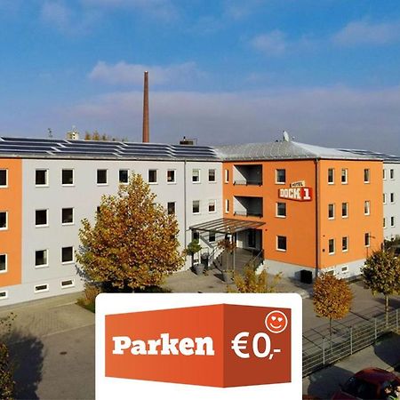 Dock1 Hotel Regensburg Bagian luar foto